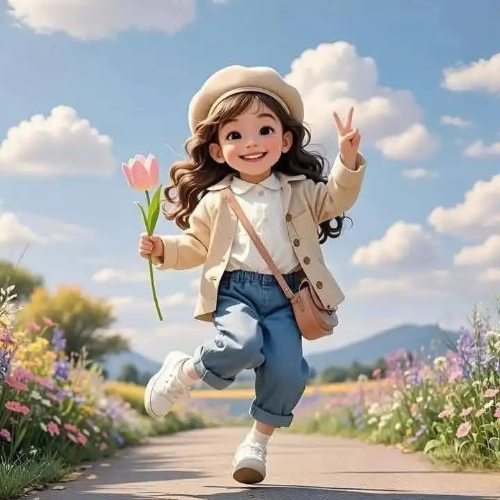 cute dp for girls cartoon